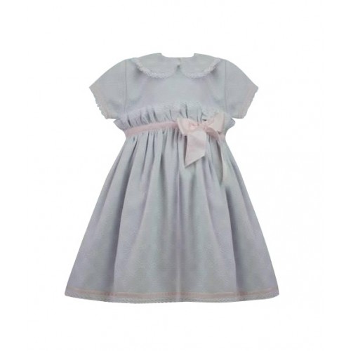 Girls Traditional Dress - Grey