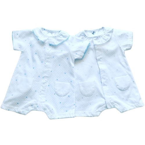 Boys Frill Neck Star Romper