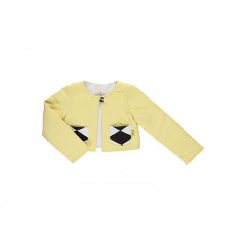 Girls Yellow/Black Jacket 