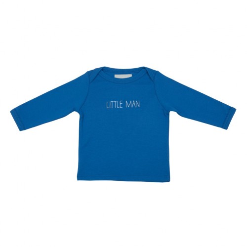 Sky Blue 'Little Man' Baby T Shirt