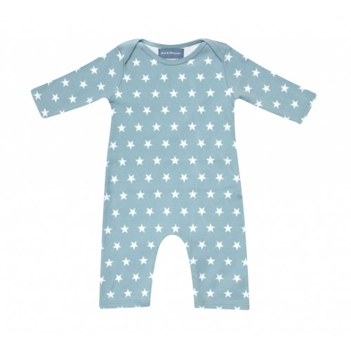 Misty Blue & White Star All-in-One