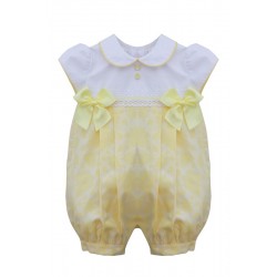 Girls Lemon Romper