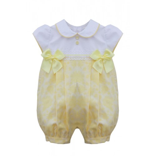 Girls Lemon Romper