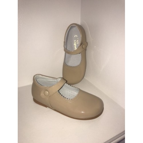 Mary Jane Shoes - Beige