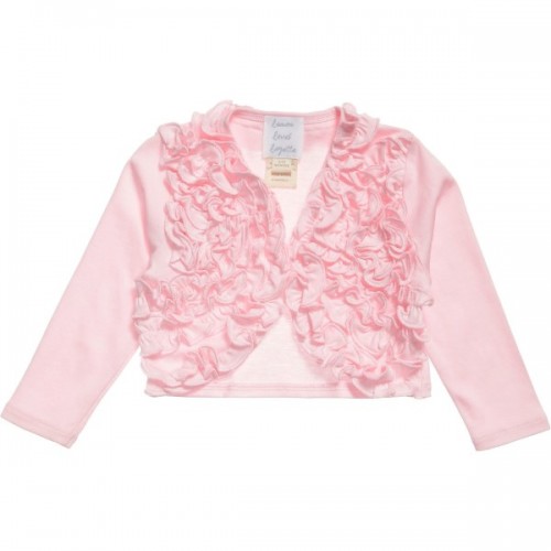 Girls Ruffle Cardigan 