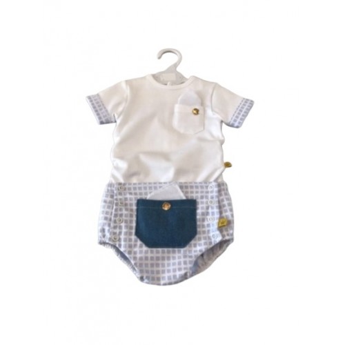 Boys Check Jam Pant Set 