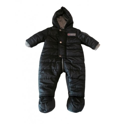 Boys Charcoal Grey Snow Suit 