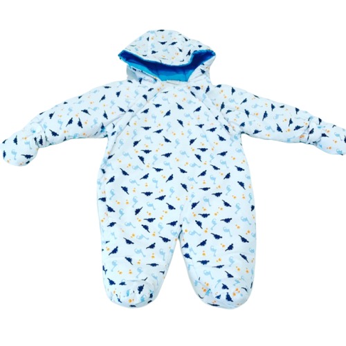 Boys Dino Hooded Snow Suit 