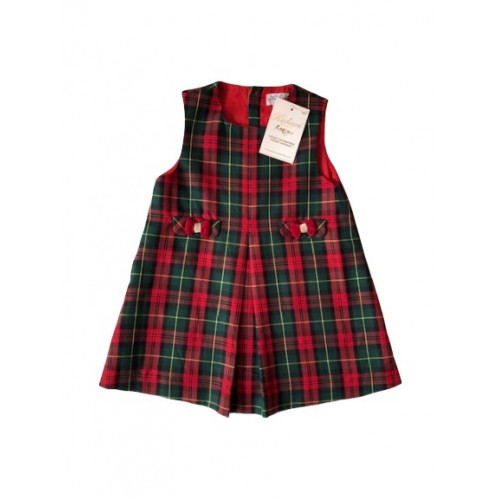 Red Tartan Girls Dress 