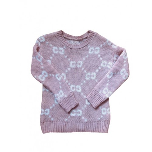 GIRLS PINK CC JUMPER 